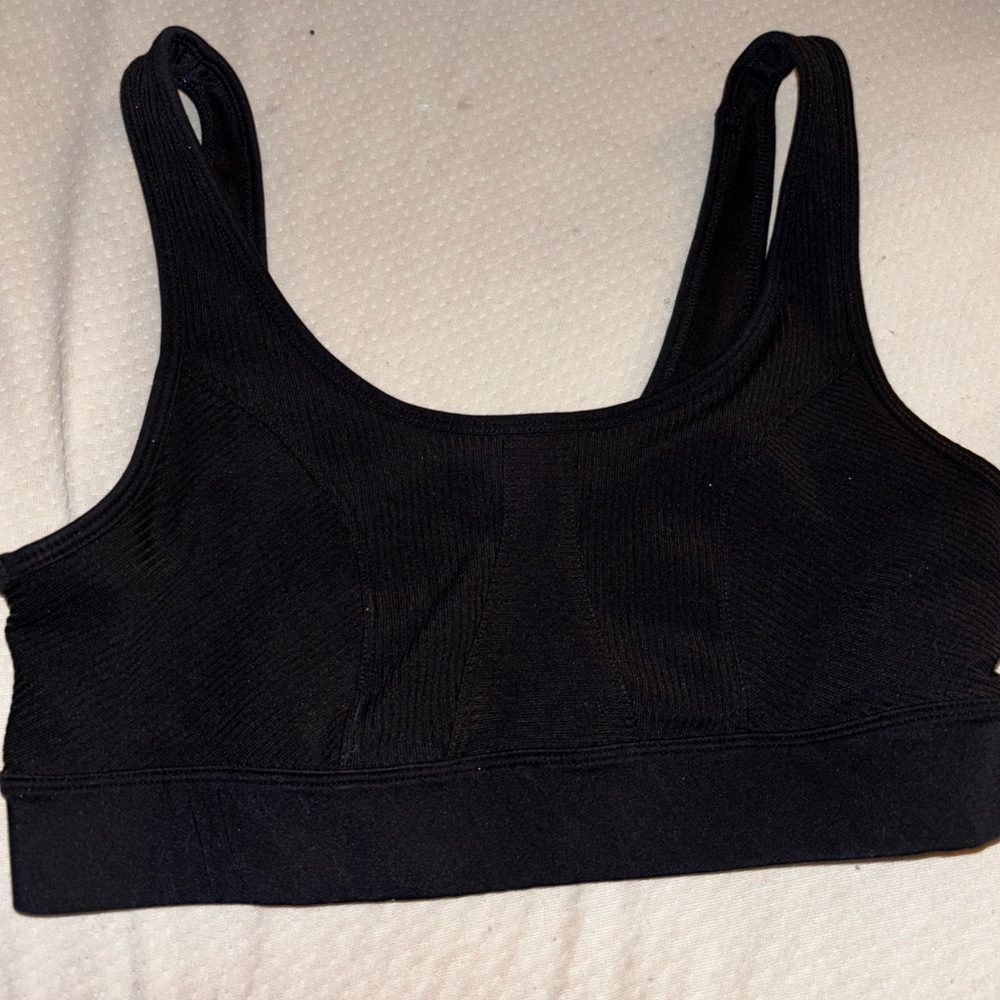 JoyLab Charcoal Black Sports Bra